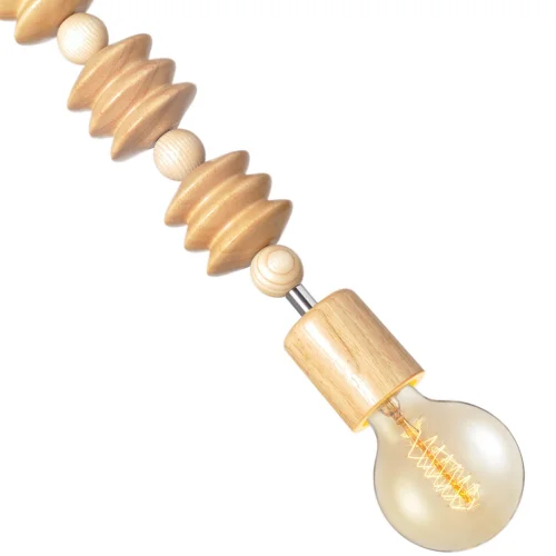 PÉNDEL ENGLA MADERA CROMO 40CM