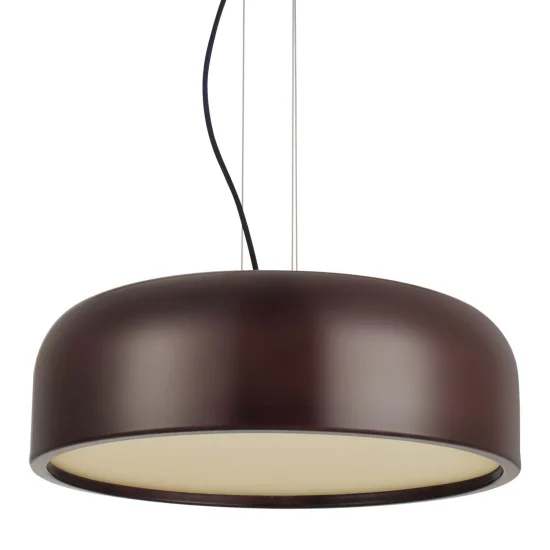 LÁMPARA DE TECHO TILDA CAFÉ/BLANCO