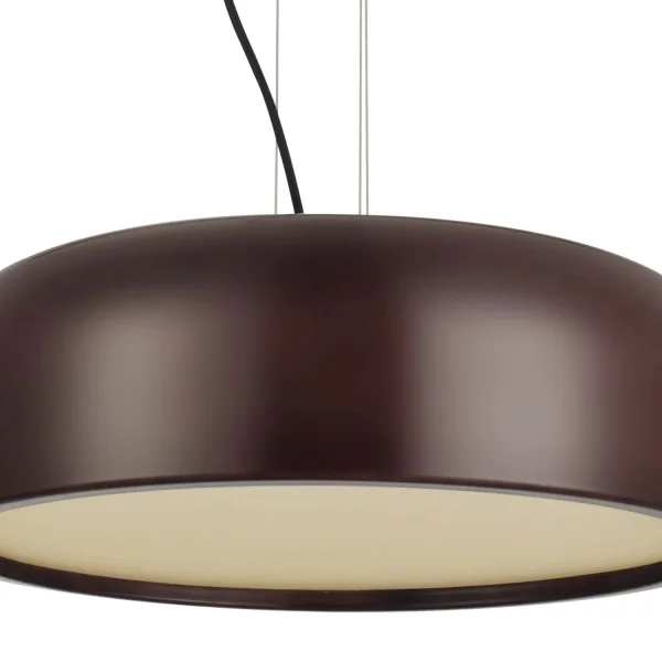 LÁMPARA DE TECHO TILDA CAFÉ/BLANCO LÁMPARA DE TECHO TILDA CAFÉ/BLANCO