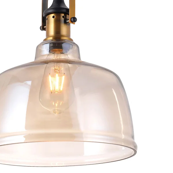 LÁMPARA COLGANTE FEBRUARY CRISTAL 30CM LÁMPARA COLGANTE FEBRUARY CRISTAL 30CM