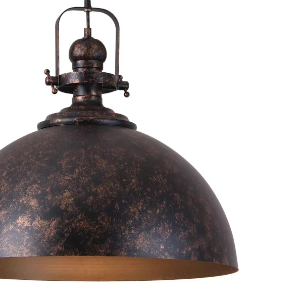 LÁMPARA DE TECHO ALDARA HIERRO ENVEJECIDO