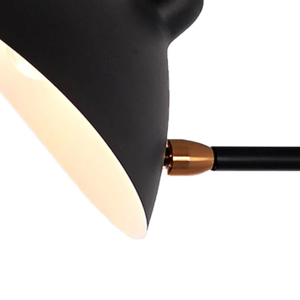 LÁMPARA DE MESA MACTOR NEGRO 60CM