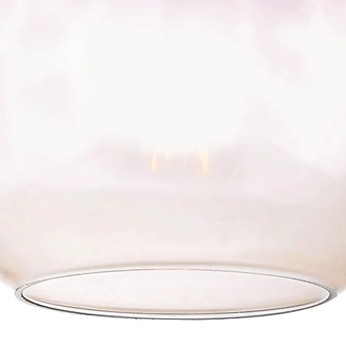 LÁMPARA DE TECHO LOGAN CRISTAL ÁMBAR