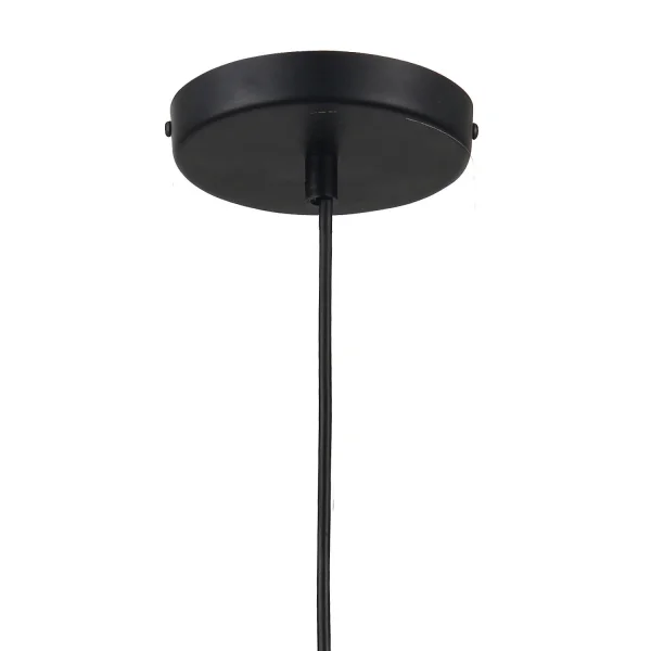 LÁMPARA DE TECHO LOGAN CRISTAL ÁMBAR