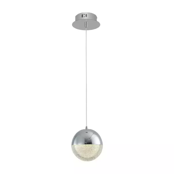 LÁMPARA COLGANTE LED KENDALL 9W 4000K CROMO