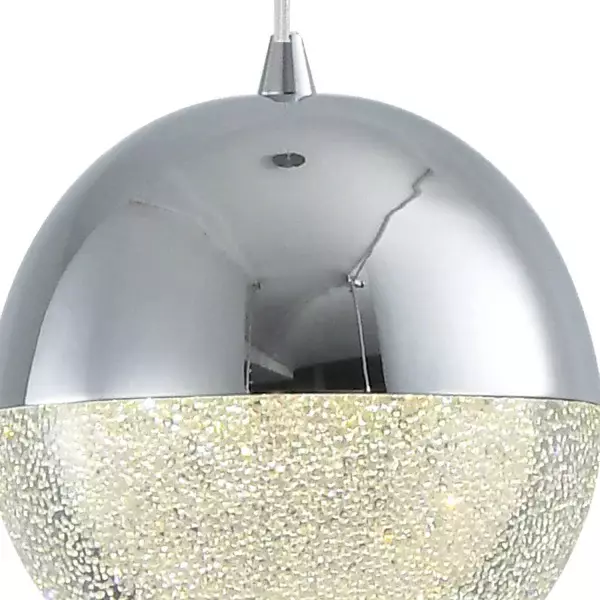 LÁMPARA COLGANTE LED KENDALL 9W 4000K CROMO