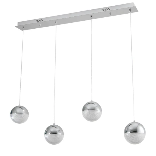 LÁMPARA DE TECHO LED KENDALL 4x9W 4000K CROMO 2