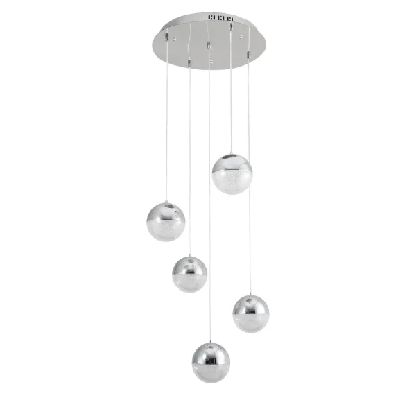 LÁMPARA DE TECHO LED KENDALL 5x9W 4000K CROMO