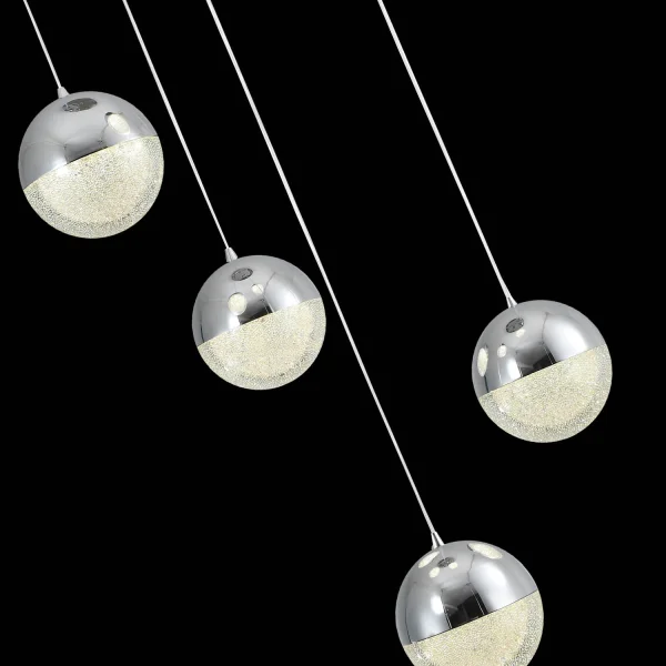 LÁMPARA DE TECHO LED KENDALL 5x9W 4000K CROMO