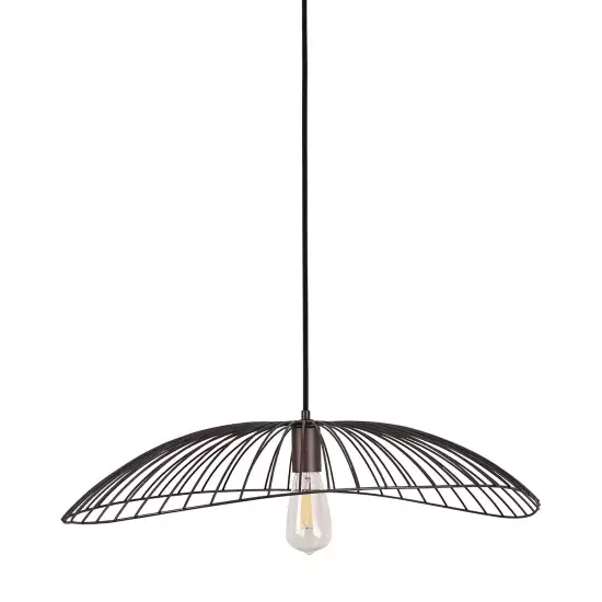 LÁMPARA DE TECHO CALLIE 67CM CAFÉ 2