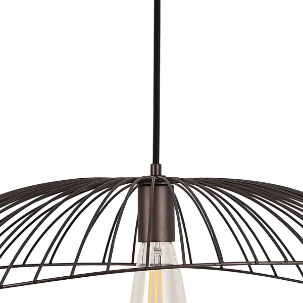 LÁMPARA DE TECHO CALLIE 67CM CAFÉ LÁMPARA DE TECHO CALLIE 67CM CAFÉ