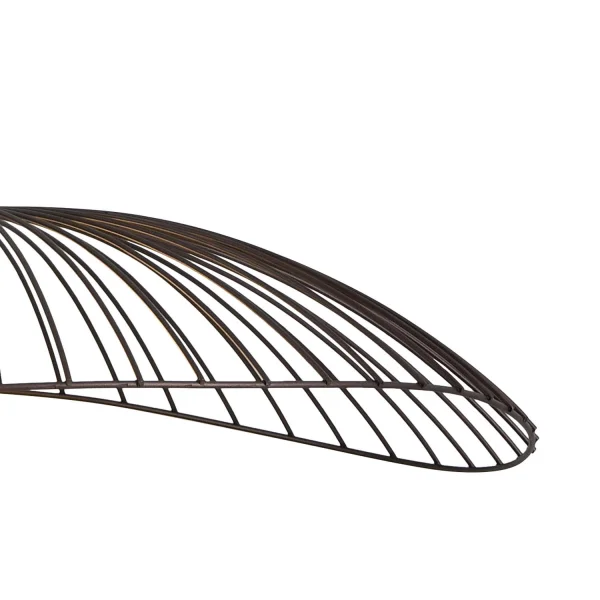 LÁMPARA DE TECHO CALLIE 67CM CAFÉ LÁMPARA DE TECHO CALLIE 67CM CAFÉ