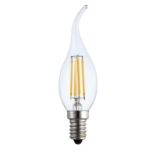 Pack-10 Bombilla Vela LED E14 6w 270º LDVlighting