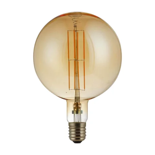 BOMBILLA DECORATIVA GIGANTE 20CM AMBAR