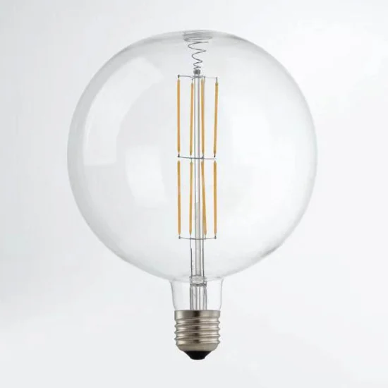 BOMBILLA DECORATIVA GIGANTE 20CM TRANSPARENTE 2