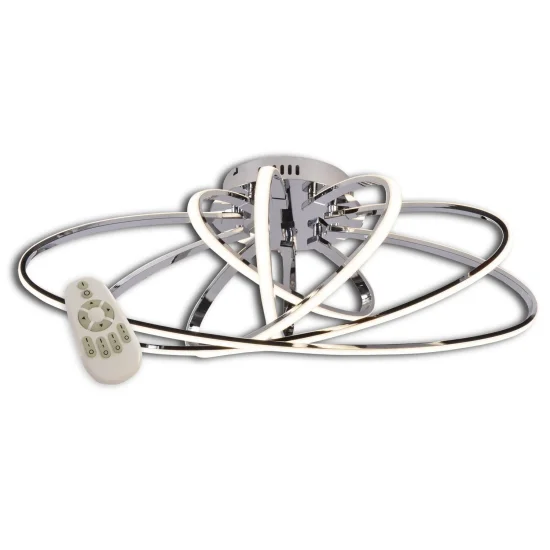 PLAFÓN DE TECHO LED HAUMEA 78W 4000K CROMO