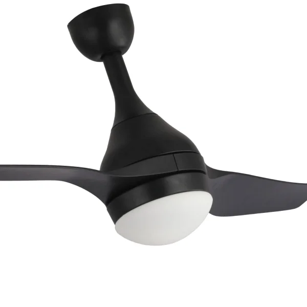 VENTILADOR DE TECHO LED WESLEY 18W NEGRO