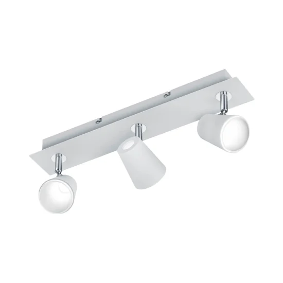 FOCO 3 LUCES CLEÓN BLANCO 6W 3000K