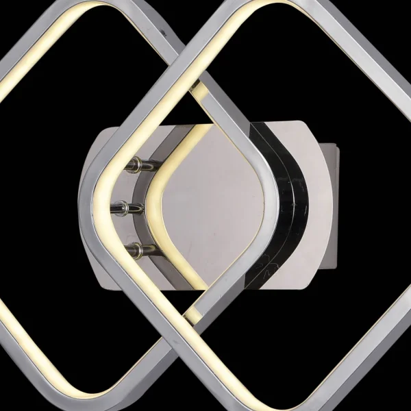 APLIQUE DE PARED LED MELCHOR 24W 4000K CROMO