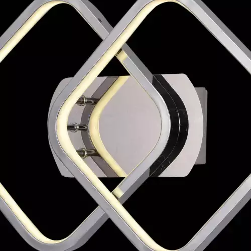 APLIQUE DE PARED LED MELCHOR 24W 4000K CROMO