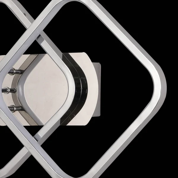 APLIQUE DE PARED LED MELCHOR 24W 4000K CROMO