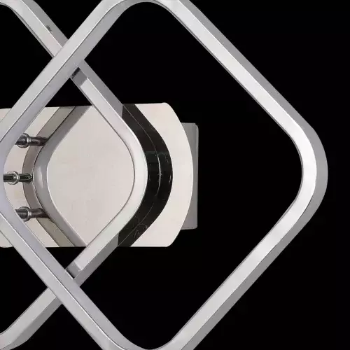 APLIQUE DE PARED LED MELCHOR 24W 4000K CROMO