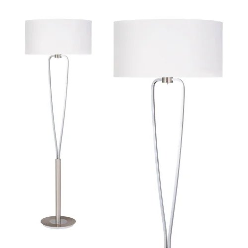 LÁMPARA DE PIE TOULOUSE NÍQUEL LÁMPARA DE PIE TOULOUSE NÍQUEL