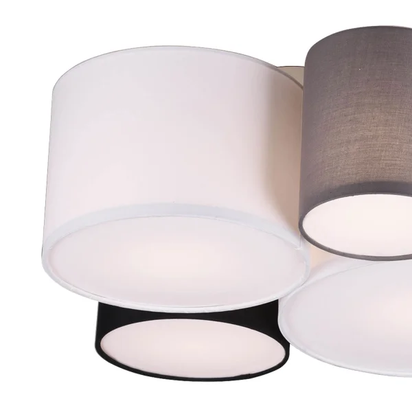 PLAFÓN DE TECHO BROOME 4 LUCES