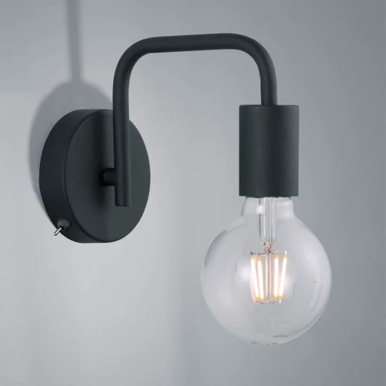 APLIQUE DE PARED GLADSTONE NEGRO 2