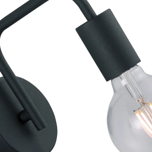 APLIQUE DE PARED GLADSTONE NEGRO APLIQUE DE PARED GLADSTONE NEGRO