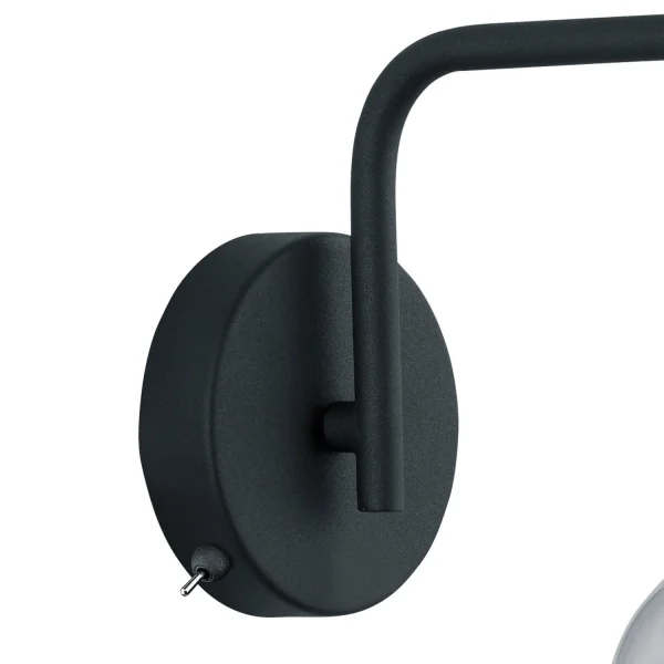 APLIQUE DE PARED GLADSTONE NEGRO APLIQUE DE PARED GLADSTONE NEGRO