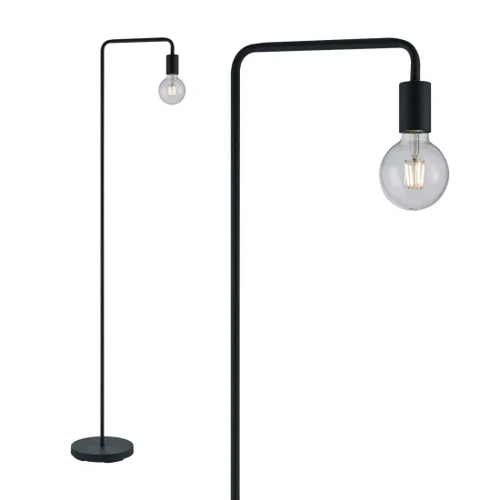 LÁMPARA DE PIE GLADSTONE NEGRO 2