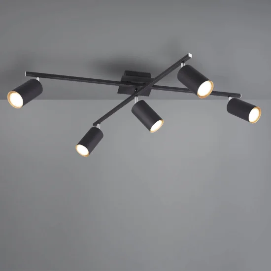 PLAFÓN DE TECHO GRAFTON NEGRO 2
