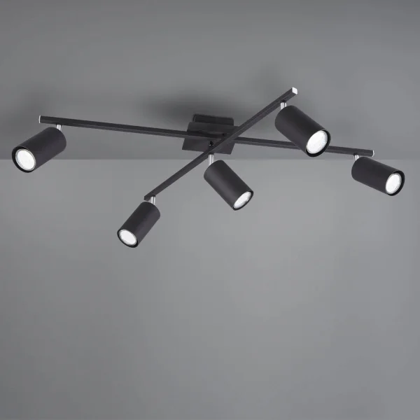 PLAFÓN DE TECHO GRAFTON NEGRO