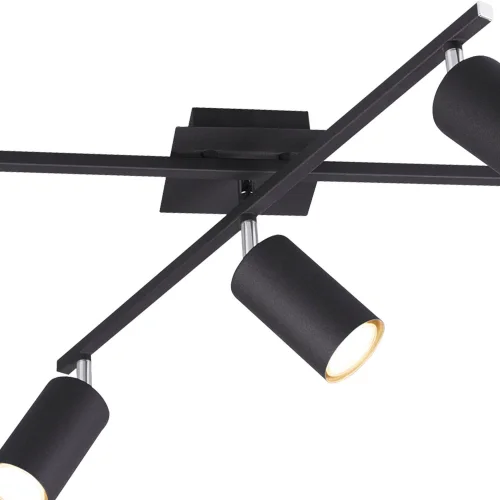 PLAFÓN DE TECHO GRAFTON NEGRO