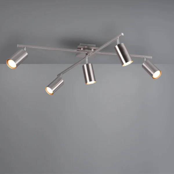 PLAFÓN DE TECHO GRAFTON NÍQUEL MATE