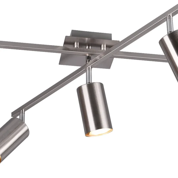 PLAFÓN DE TECHO GRAFTON NÍQUEL MATE