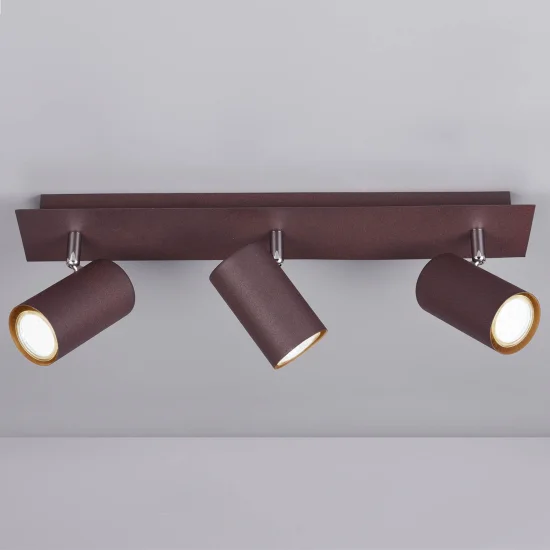 FOCO GRAFTON DE 3 LUCES ÓXIDO 2
