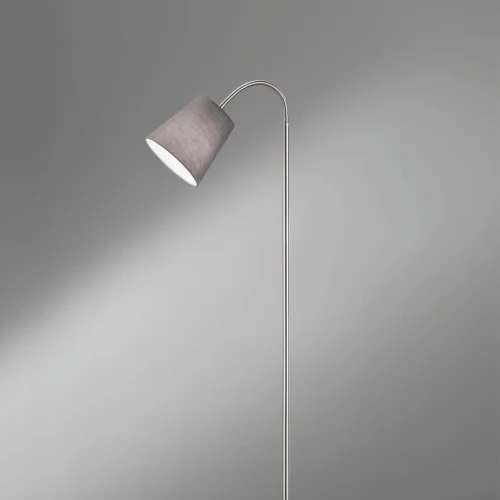 LÁMPARA DE PIE DUBBO GRIS