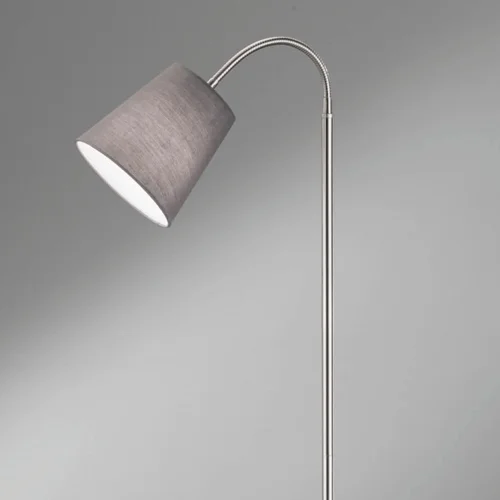 LÁMPARA DE PIE DUBBO GRIS