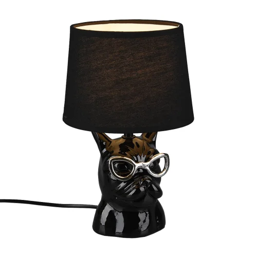 LÁMPARA DE MESA TOBY NEGRO