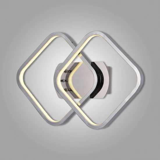 APLIQUE DE PARED LED MELCHOR 24W 4000K CROMO 2