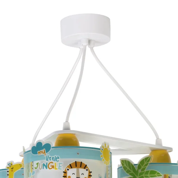 LÁMPARA DE TECHO MY LITTLE JUNGLE 3 LUCES LÁMPARA DE TECHO MY LITTLE JUNGLE 3 LUCES