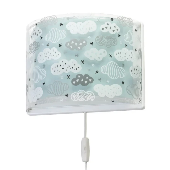 APLIQUE DE PARED CLOUDS VERDE 2