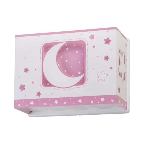 APLIQUE DE PARED LUNA ROSA