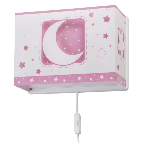 APLIQUE DE PARED LUNA ROSA
