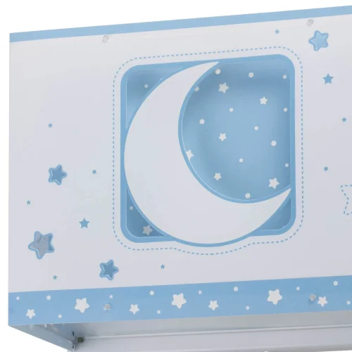 APLIQUE DE PARED LUNA AZUL