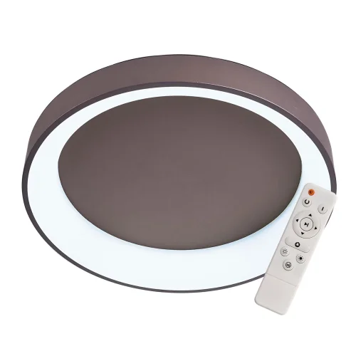 PLAFÓN DE TECHO LED FELICIANO 96W REGULABLE CAFÉ