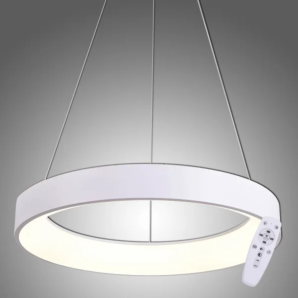 Recuento Reductor Contribuyente Lámpara de techo Led Powell 96W Regulable Blanca | Lámparas e iluminación  Lúzete
