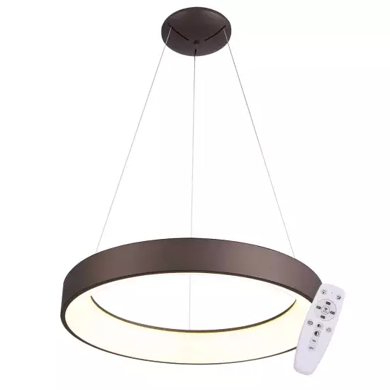 LÁMPARA DE TECHO LED POWELL 96W REGULABLE CAFÉ 2